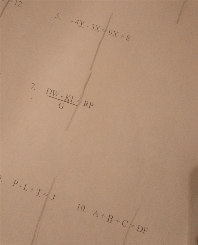 Please help. isolate for the underlined variable and show your steps-example-1