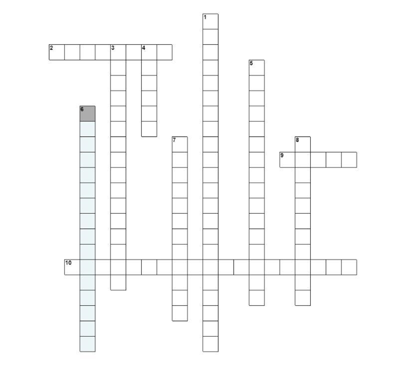 Crossword Puzzle Equations - Linear Equations - Across 2) A letter or symbol that-example-1