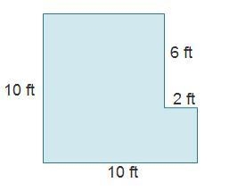 What is the area of this composite figure?-example-1