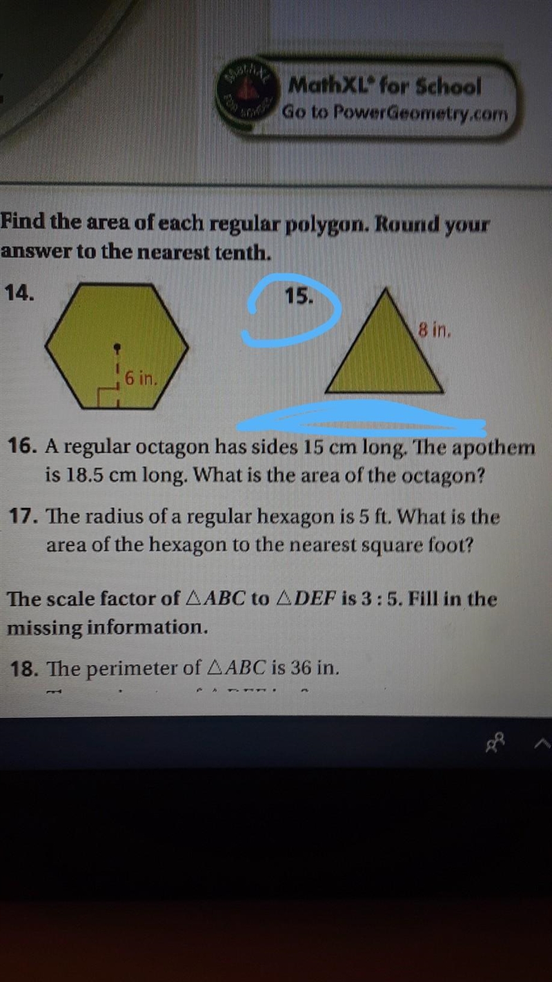 Whats the area of this triangle ​-example-1