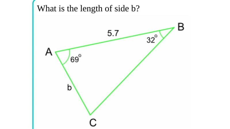 Law of sines? . . . . . . . . . . . .-example-1