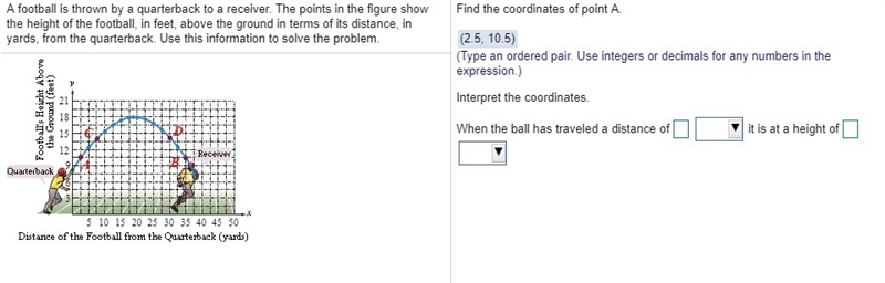 When the ball has traveled a distance of-example-1