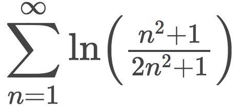 Determine whether the series is convergent or divergent.-example-1