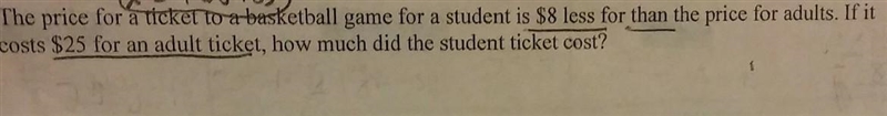 Please help set up and solve tye one step equation​-example-1