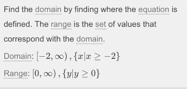 Graph the function y = √ x + 4 – 2. Then state the domain and range of the function-example-1