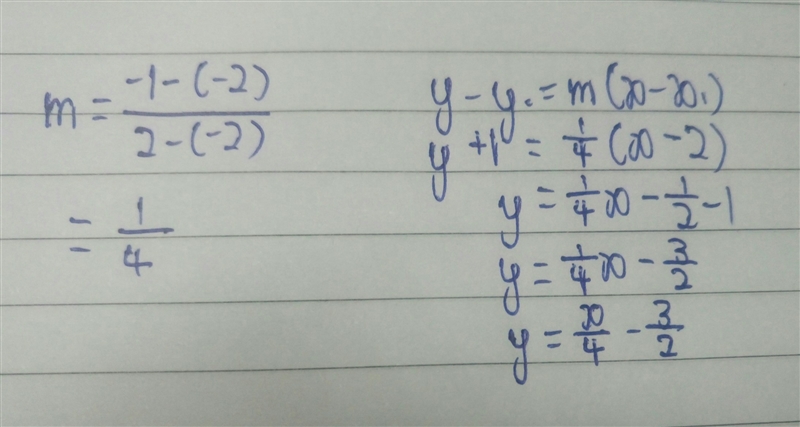 can you guys please help the first drop box options are (y+1=4x+b) and (y+1=1/4(x-example-1