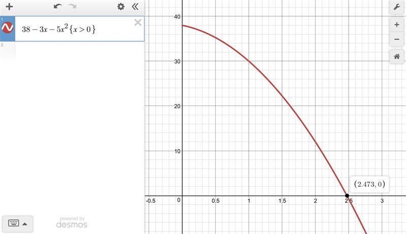 A ball is thrown from a height of 38 meters with an initial downward velocity of 3 m-example-1