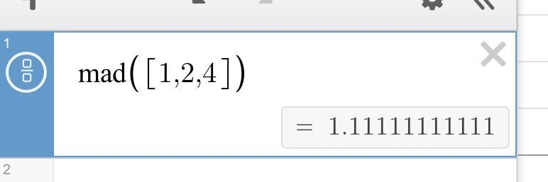 What is Mean Absolute Deviation (MAD)? How do I do it? (Please have an example to-example-1