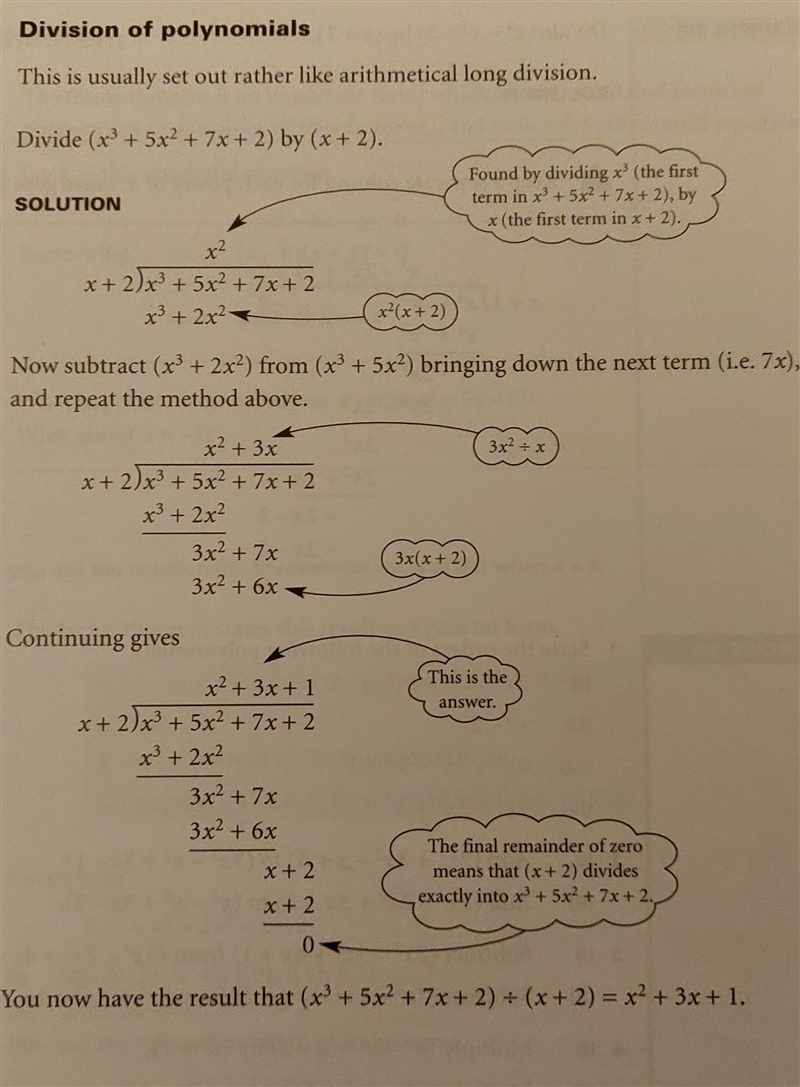 How do u divide polynomials I don’t understand it one bit pls explain step by step-example-1