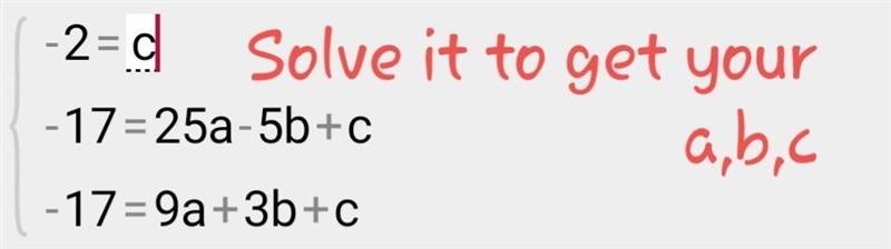 A quadratic function is a function of the form y=ax^2+bx+c where a, b, and c are constants-example-1