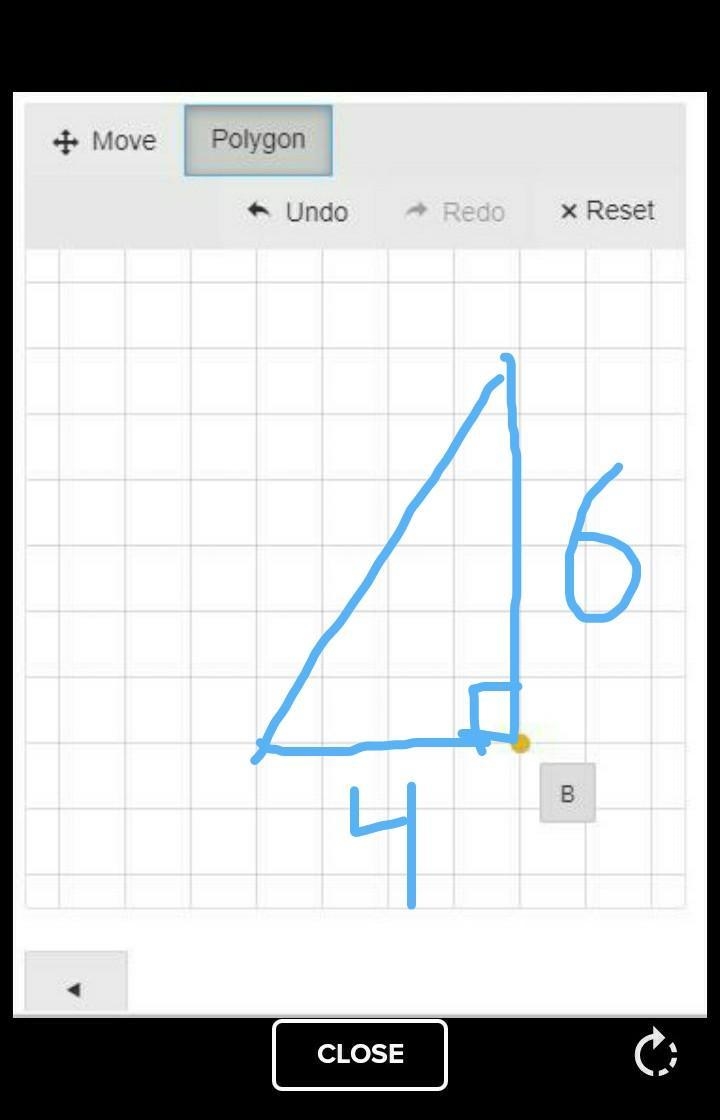 PLEASE HELP! 20 PTS! ASAP! A right triangle has a vertex at point B, a height of 6 units-example-1