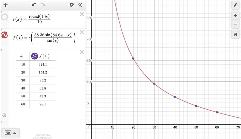 Angles. Maybe using law of sines-example-1