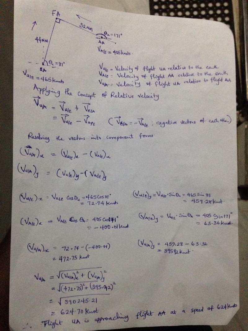 We have been asked to investigate two flights, AA flight and U A flight. Both flights-example-1