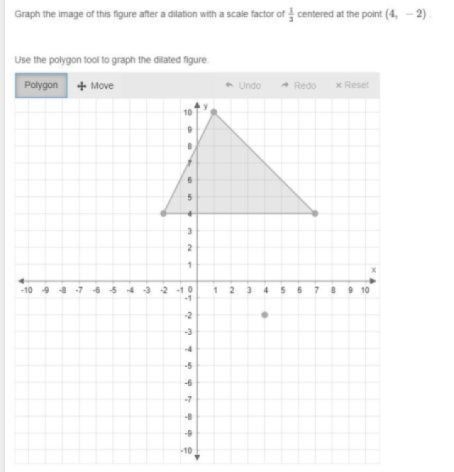 NEED HELP FAST!! Graph the image of this figure after a dilation with a scale factor-example-1