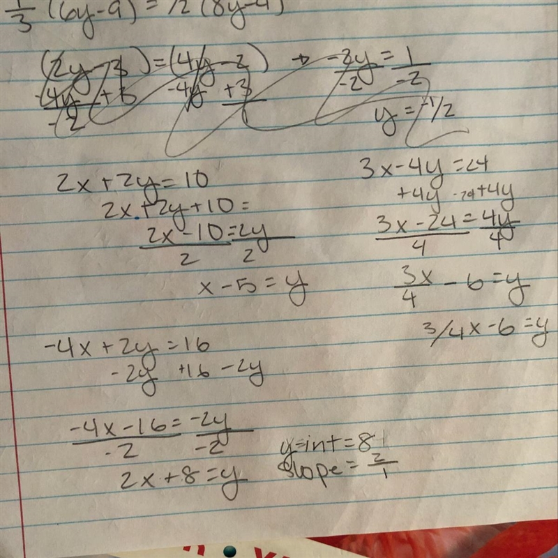 Please help I'm stuck on warm up 9/18/19 I'm not even sure if I did the bottom two-example-1