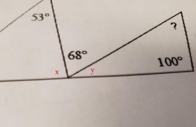 Find the measure of the angle indicated by the ?​-example-1