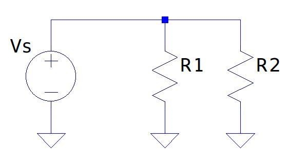 What is the total resistance of a parallel circuit that has two loads? Load one has-example-1