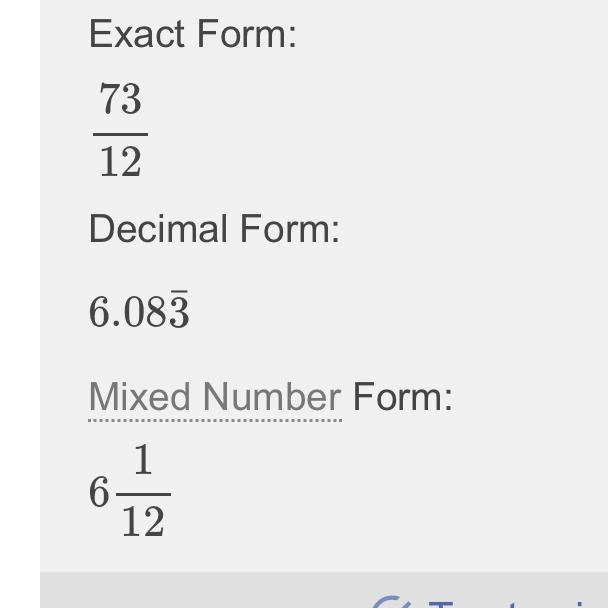 1/3+5 3/4 PLEASE HELP!!!!!!! Enter the sum in the box as a mixed number in simplest-example-1