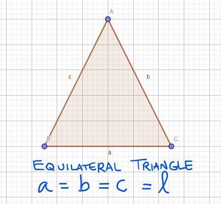 Use Heron's formula for triangular area to derive the area of an equilateral triangle-example-1