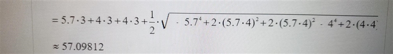 Find the surface area for the prism. ​-example-1