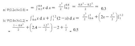 If the probability density of a random variable is given by find the probabilities-example-1