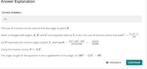 An airplane started at point K, travelled 560 miles to point L, adjusted its route-example-1