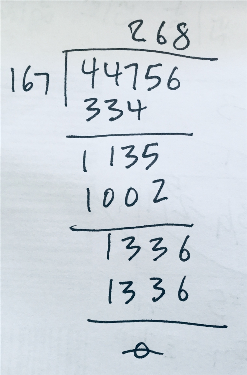 I need help showing work for 44756/167-example-2