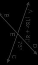 Vernon’s work for finding the value of x is shown below. ￼ Step 1: 16x + 8 = 76 Step-example-1