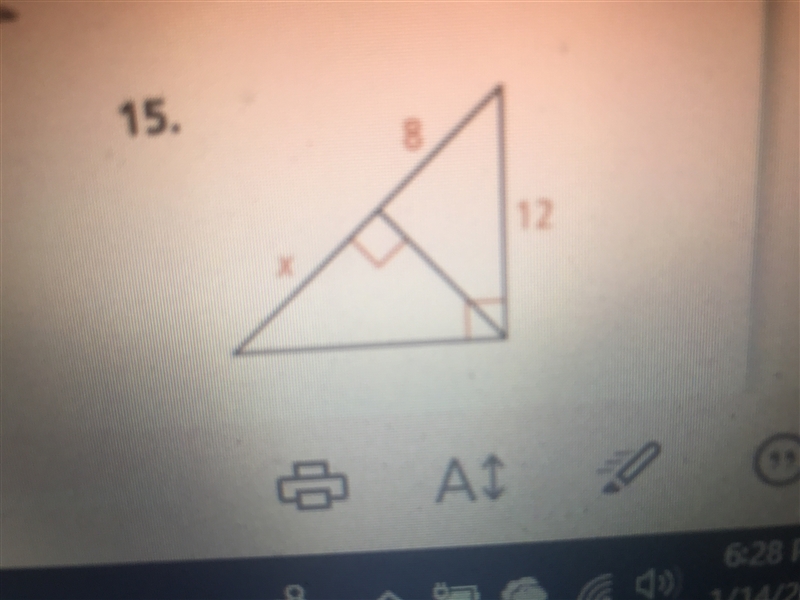 Find the value of x.-example-1