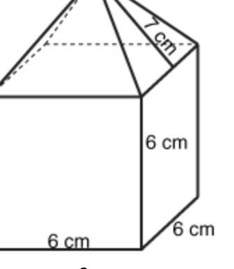 What is the surface area of the figure shown?-example-1