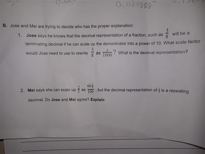 PLEASE HELP part B 1 an 2​-example-1