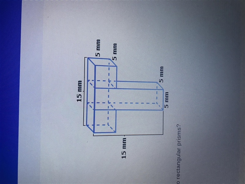 What is the surface area of the above composite object made out of two rectangular-example-1