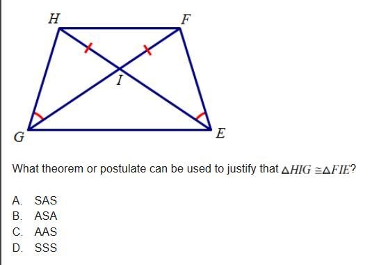 What theorem or postulate can be used to justify that HIG=FIE-example-1