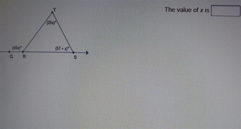 The value of X is??​-example-1