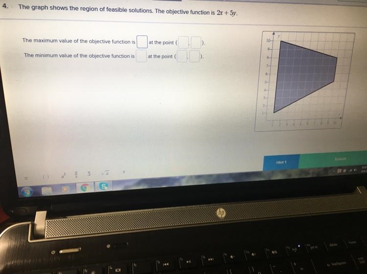 Which are the maximum values ? I will add a picture please help-example-1