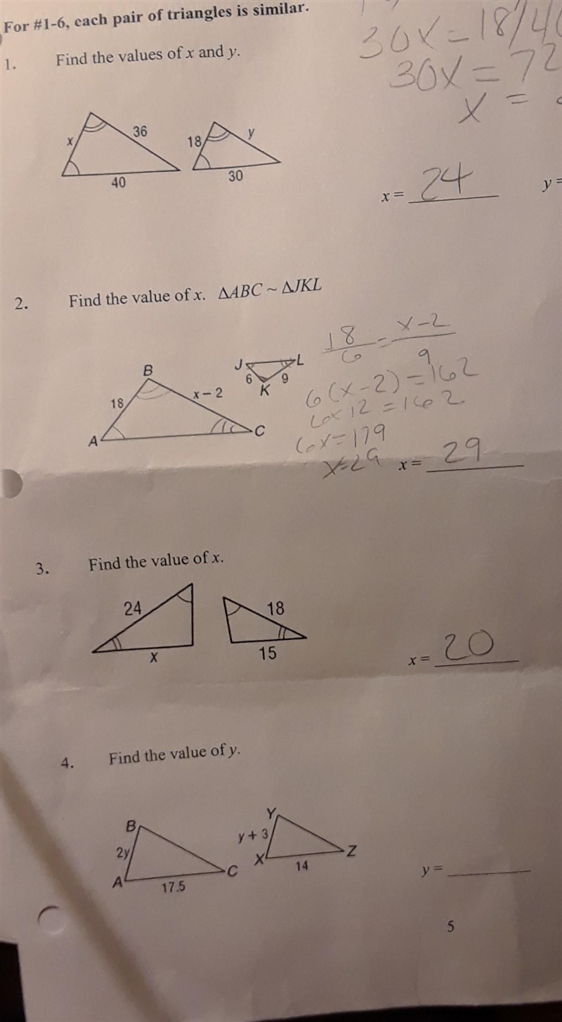 Please help number 4 is in the picture I attached and number 8 I typed out the ratio-example-1