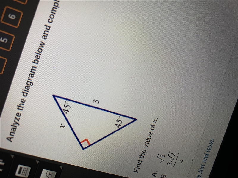 Analyze the diagram below and complete the instructions that follow. Find the value-example-1