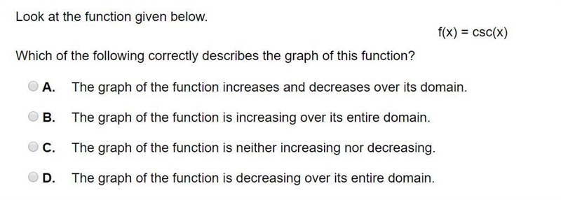 Which of the following correctly describes the graph of this function?-example-1