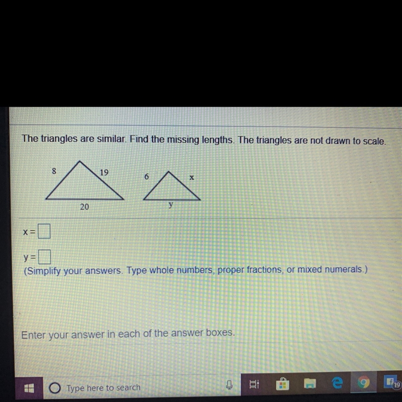 Can I get the missing lengths. Please-example-1