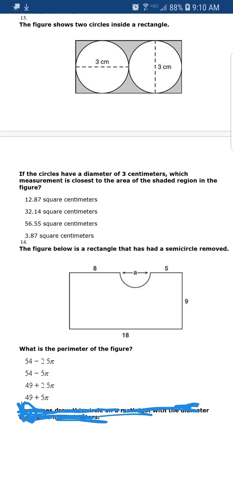 Math help for 7th grade homework. A total of three problems attached-example-1