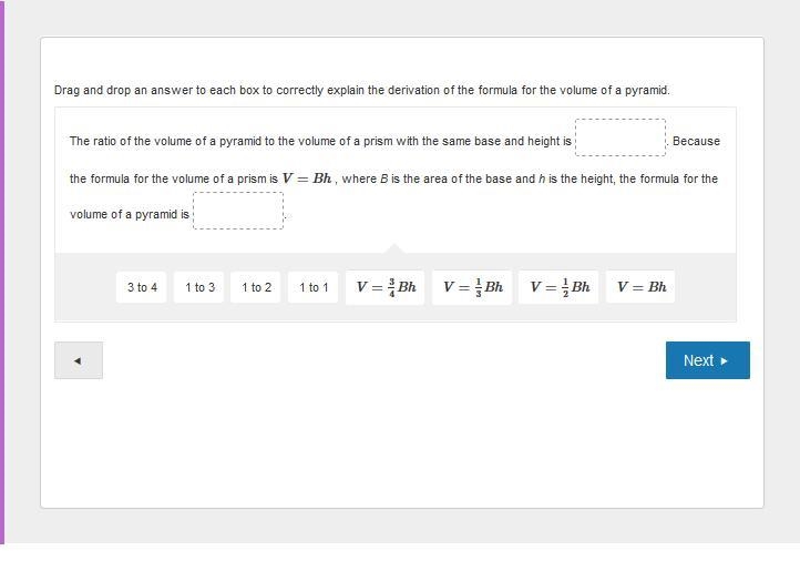 1. Drag and drop an answer to each box to correctly complete the derivation of a formula-example-2