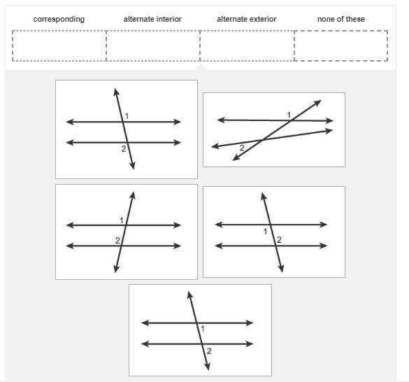 PLZZZZ HELP!!!!!!! Classify each pair of numbered angles as corresponding, alternate-example-1