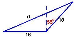 As shown in the diagram, a ship sails 16 nautical miles east from a harbor. It then-example-1