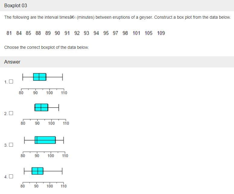 M1Q7.) Construct a box plot from the data below-example-1