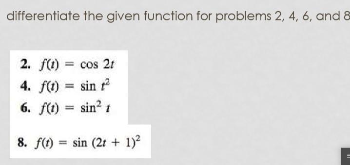 I would like some help with those 4 please. Calculus! Show your work please! Thanks-example-1