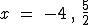 Find the solution to the equation below. 2x^2+3x-20=0-example-1