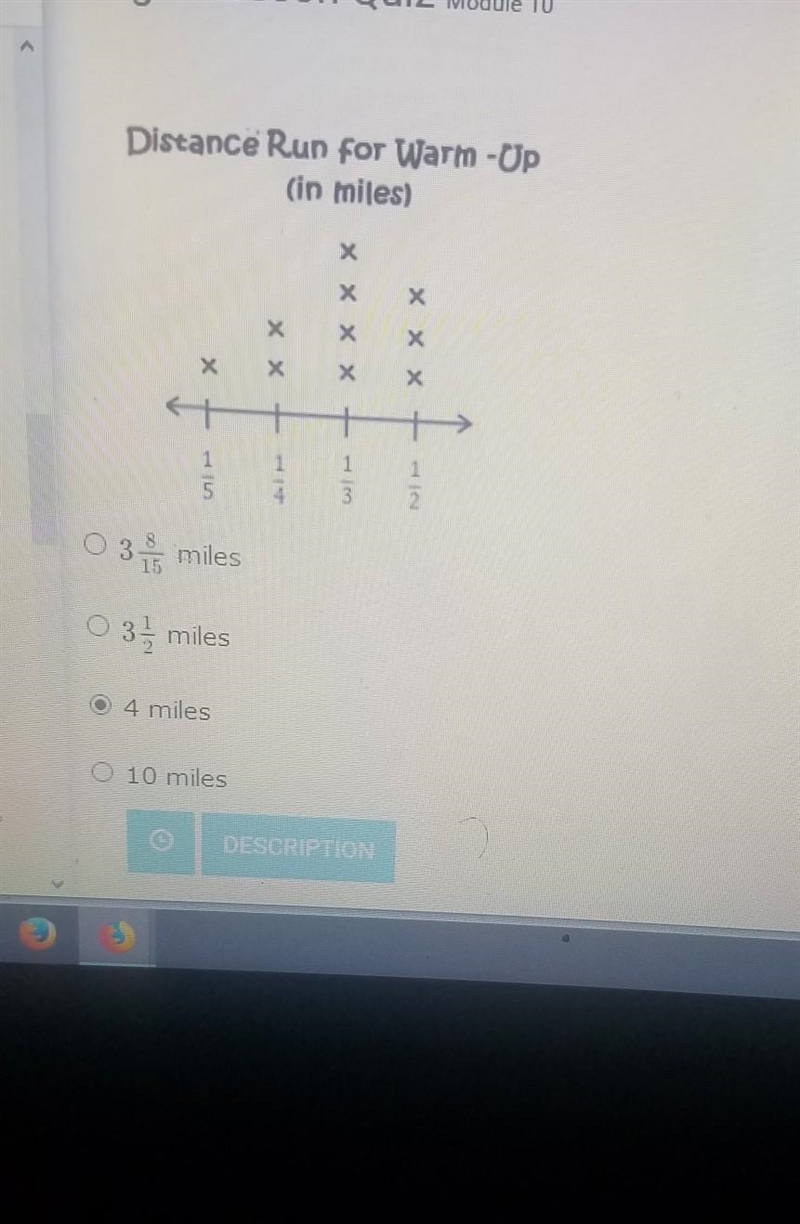 According to the line plot what is the total distance run for all of the runners combined-example-1