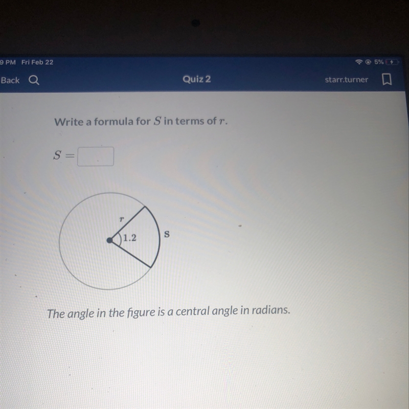 Write a formula for S in terms of r.-example-1