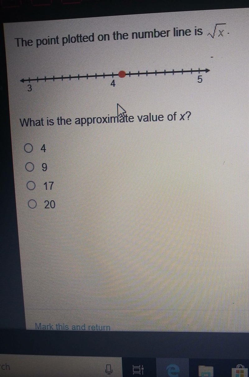 The pointed plot on the number line is ..​-example-1