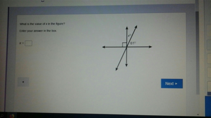 What is the value of x in the figure PLEASE HELP ​-example-1